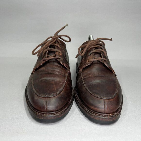 Cole Haan Country Oxfords Men\'s Size 9 Brown Leather Split Toe Derby Dress Shoes main image 9